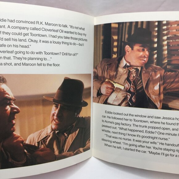 Vintage Disney Who Framed Roger Rabbit Story Book Music Photos Motion Picture - Picture 6 of 8